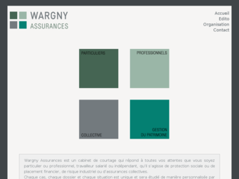 wargny-assurances.eu website preview