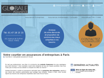 globale-assurance.fr website preview