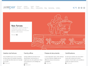 semper.ch website preview