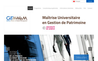 gemwem.ch website preview