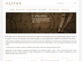 olifan.ch website preview