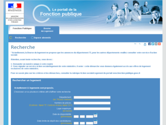 bourse.fonction-publique.gouv.fr website preview