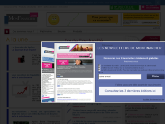monfinancier.com website preview
