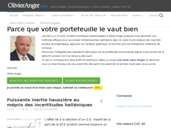 olivieranger.com website preview