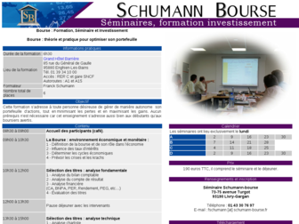 schumann-bourse.fr website preview