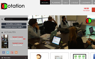 ecole-cotation.com website preview