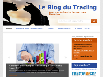 blog-trading.fr website preview