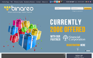 binareo.com website preview