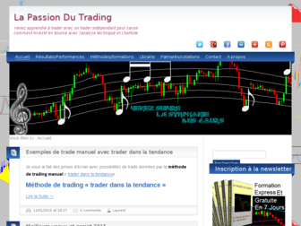 lapassiondutrading.com website preview