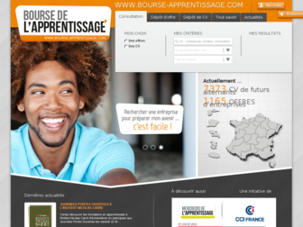 bourse-apprentissage.com website preview