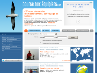 bourse-aux-equipiers.com website preview