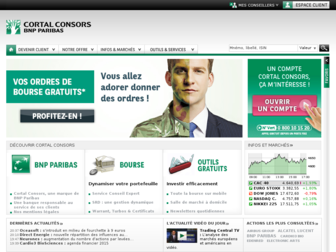 cortalconsors.fr website preview