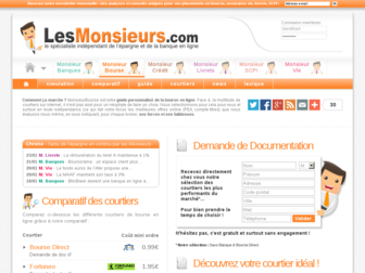 monsieurbourse.lesmonsieurs.com website preview