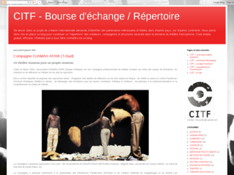 citf-echanges.blogspot.com website preview