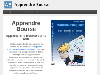 apprendrebourse.net website preview