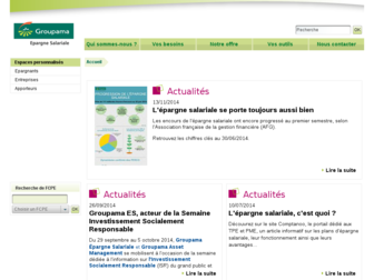 groupama-es.fr website preview