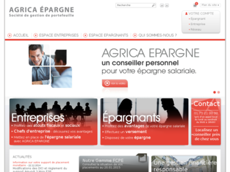 agrica-epargnesalariale.com website preview