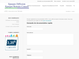 epargneretraiteconseil.fr website preview