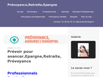 retraite-prevoyance-epargne.com website preview
