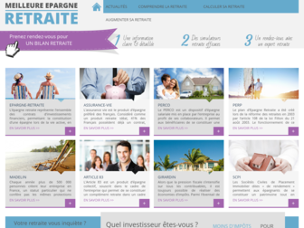 meilleure-epargne-retraite.fr website preview