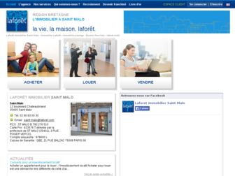 laforet-st-malo.com website preview