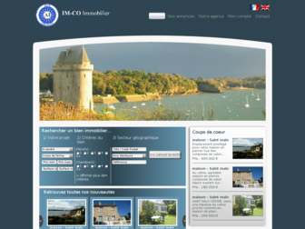 imcosaintmalo.com website preview