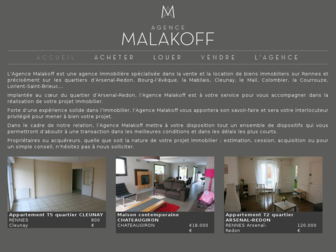 agencemalakoff.com website preview