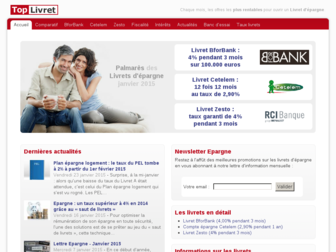 top-livret.fr website preview