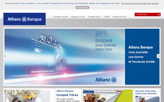 allianzbanque.fr website preview