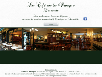 lecafedelabanque.com website preview