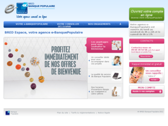 bred.e-banquepopulaire.fr website preview