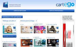 cartego.banquepopulaire.fr website preview