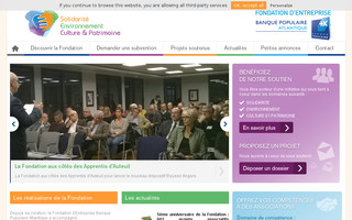 fondation-bpatlantique.com website preview