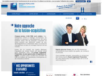 ouestingenieriefinanciere.fr website preview