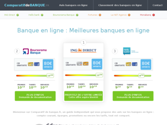 comparatifdebanque.fr website preview