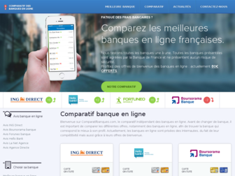 comparatifbanques.com website preview