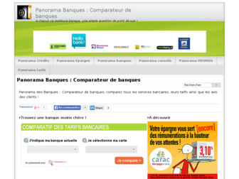 panorama-banques.pro website preview
