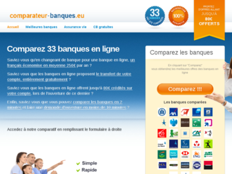 comparerlesbanques.eu website preview