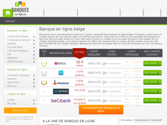 banques-en-ligne.be website preview