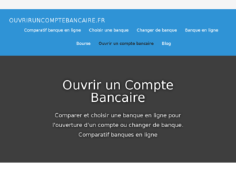 ouvriruncomptebancaire.fr website preview