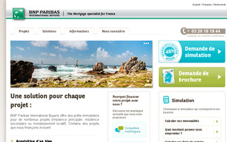 international-buyers.bnpparibas.fr website preview