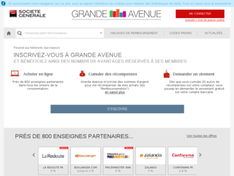 grandeavenue.fr website preview