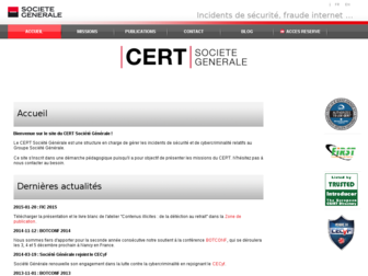 cert.societegenerale.com website preview