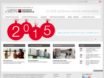 capitalpartenaires.societegenerale.com website preview