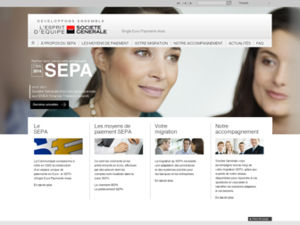 sepa.societegenerale.com website preview