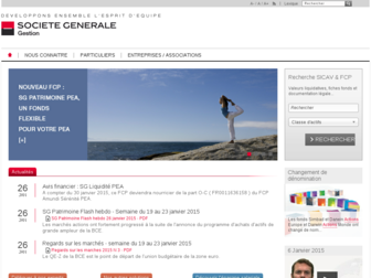 societegeneralegestion.fr website preview