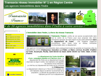 indre-immobilier.fr website preview