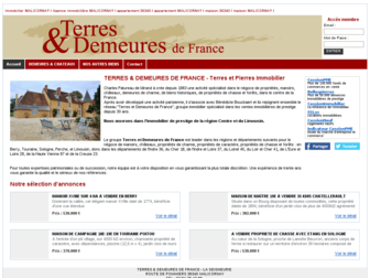 chateaux-demeures-centre-limousin.octissimo.com website preview