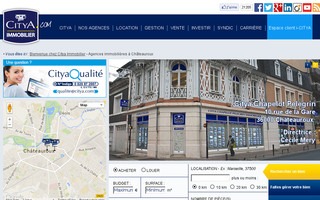 chateauroux.citya.com website preview