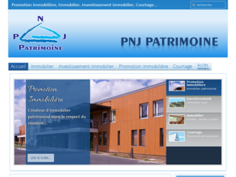 pnjpatrimoine.com website preview